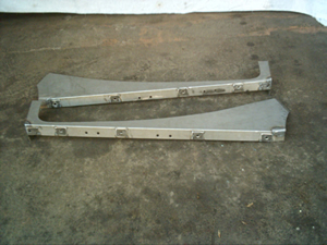 morris 8 body fixing plates